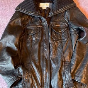 Michael Kors Sz M Leather jacket